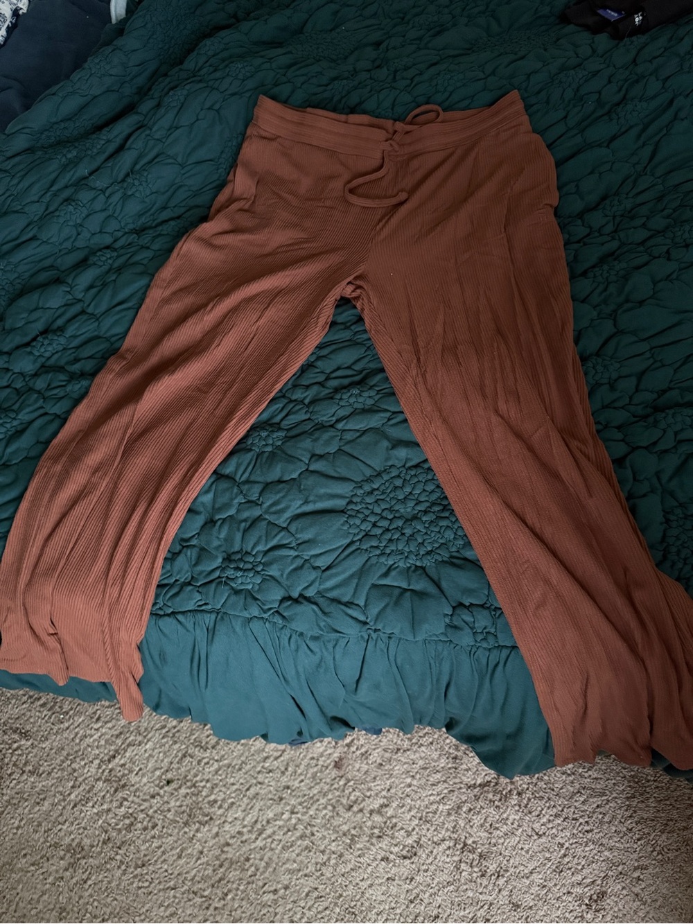 Tommy John ribbed lounge pants View 2